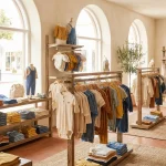 Interior tienda Confecciones Pauli Campanillas - Ropa familiar Málaga