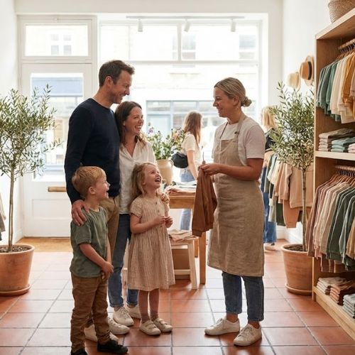 Página quiénes somos Confecciones Pauli historia familiar Campanillas