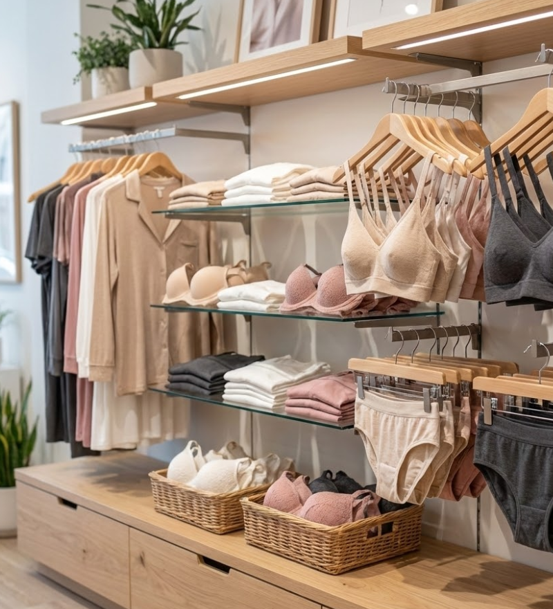 Lencería íntima dama mujer Confecciones Pauli Campanillas