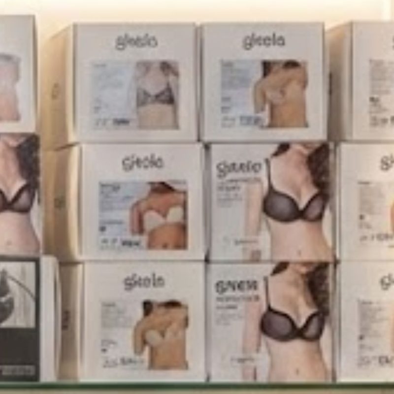 Lencería marca Gisela empaquetada Confecciones Pauli Campanillas